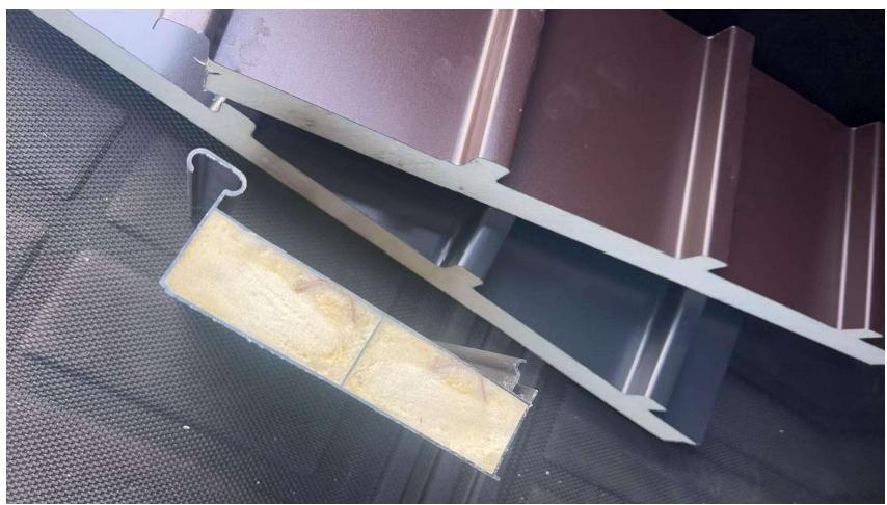 聚氨酯瓦楞彩钢板